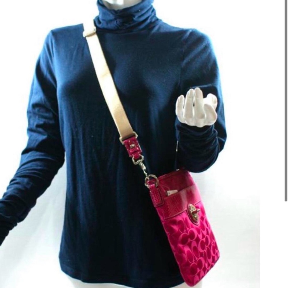 Coach Pink Baby Bag